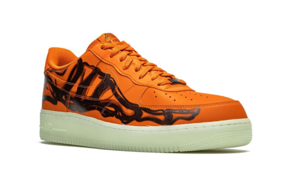 Nike air force outlet one orange